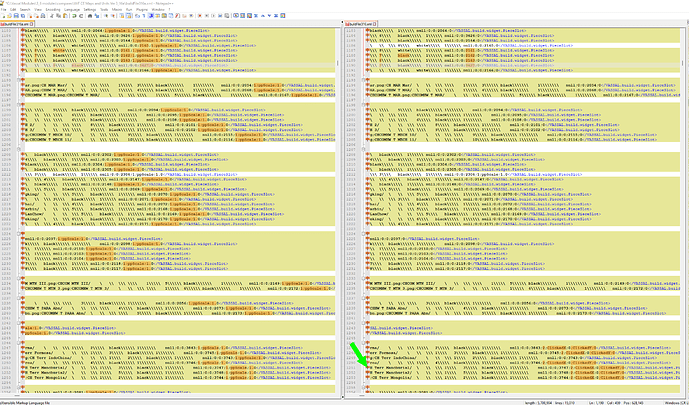 comparebuildfiles