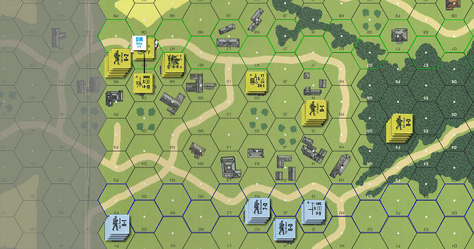 Advanced Squad Leader Starter Kit #1Map
