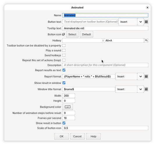 AnimatedDiceConfig